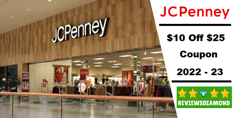 $10.00 Off $25.00 JCPenney