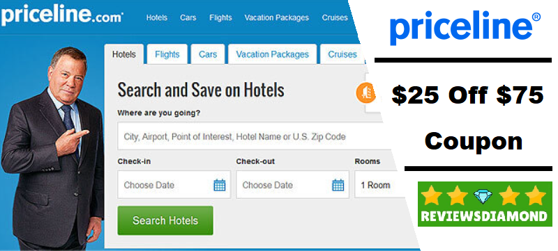 Priceline Coupon $25 Off $75